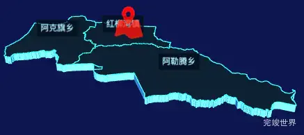 echarts酒泉市阿克塞哈萨克族自治县geoJson地图3d地图自定义图标